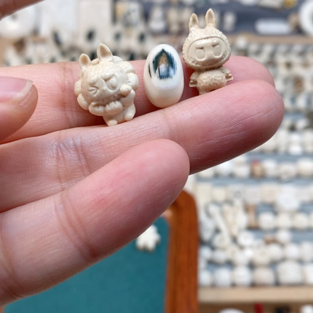 【闪购商品】木质非金属甜**酸猛犸配饰