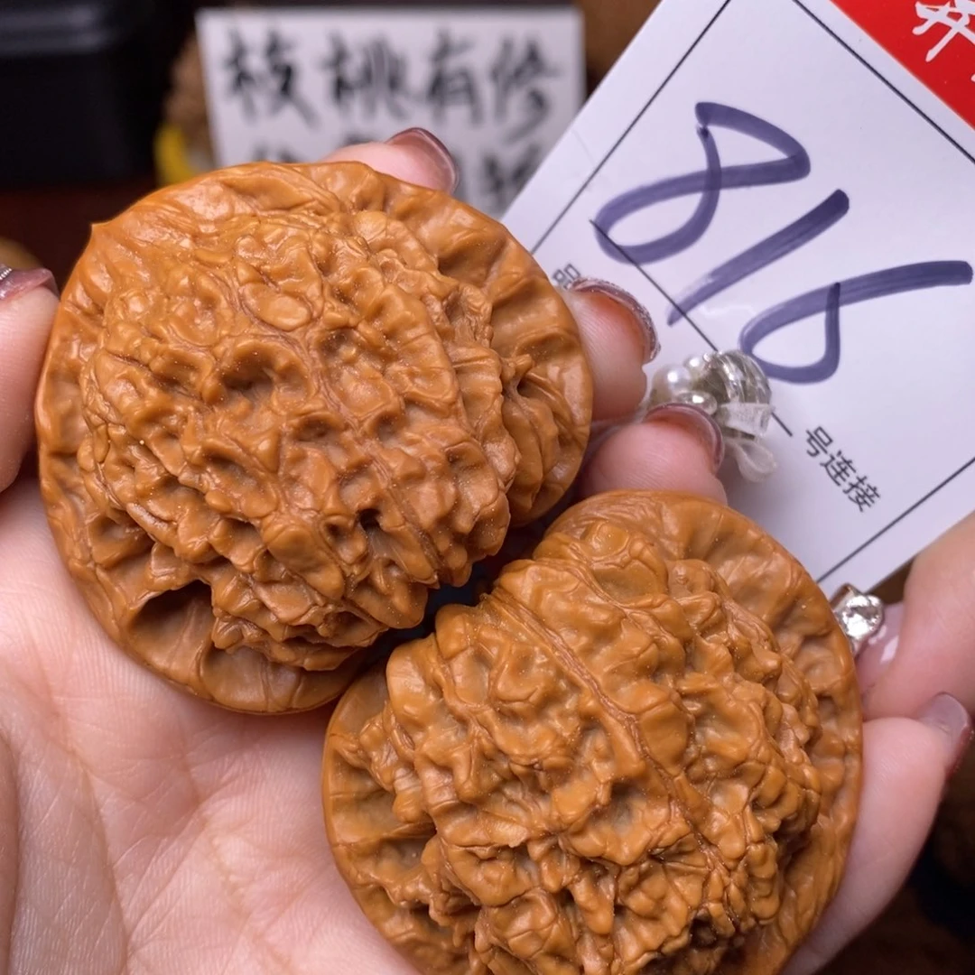 文玩核桃把件816官帽4.9