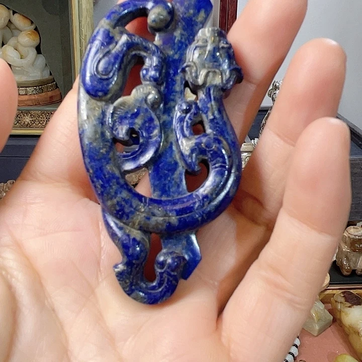 和田玉颈饰未镶嵌君****童