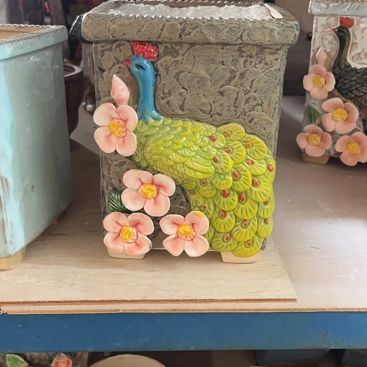 紫砂花盆粗陶材质多肉花盆