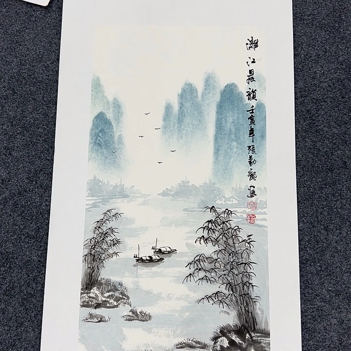 国画国画作品宣纸纯手绘