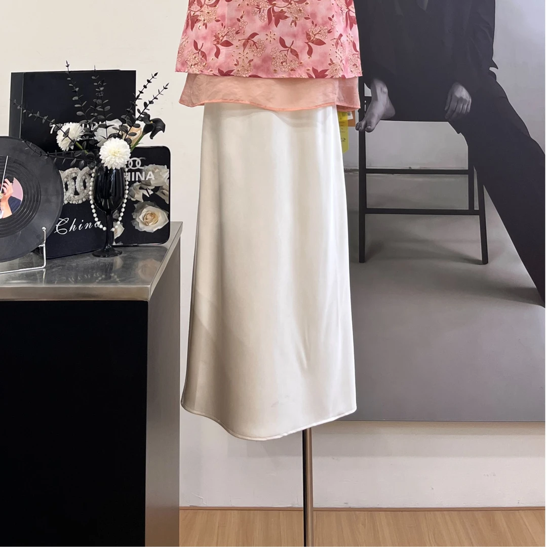 【鎏光裙】高定轻奢裙子-2516（粉杏）