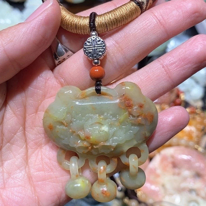 岫玉毛衣链未镶嵌