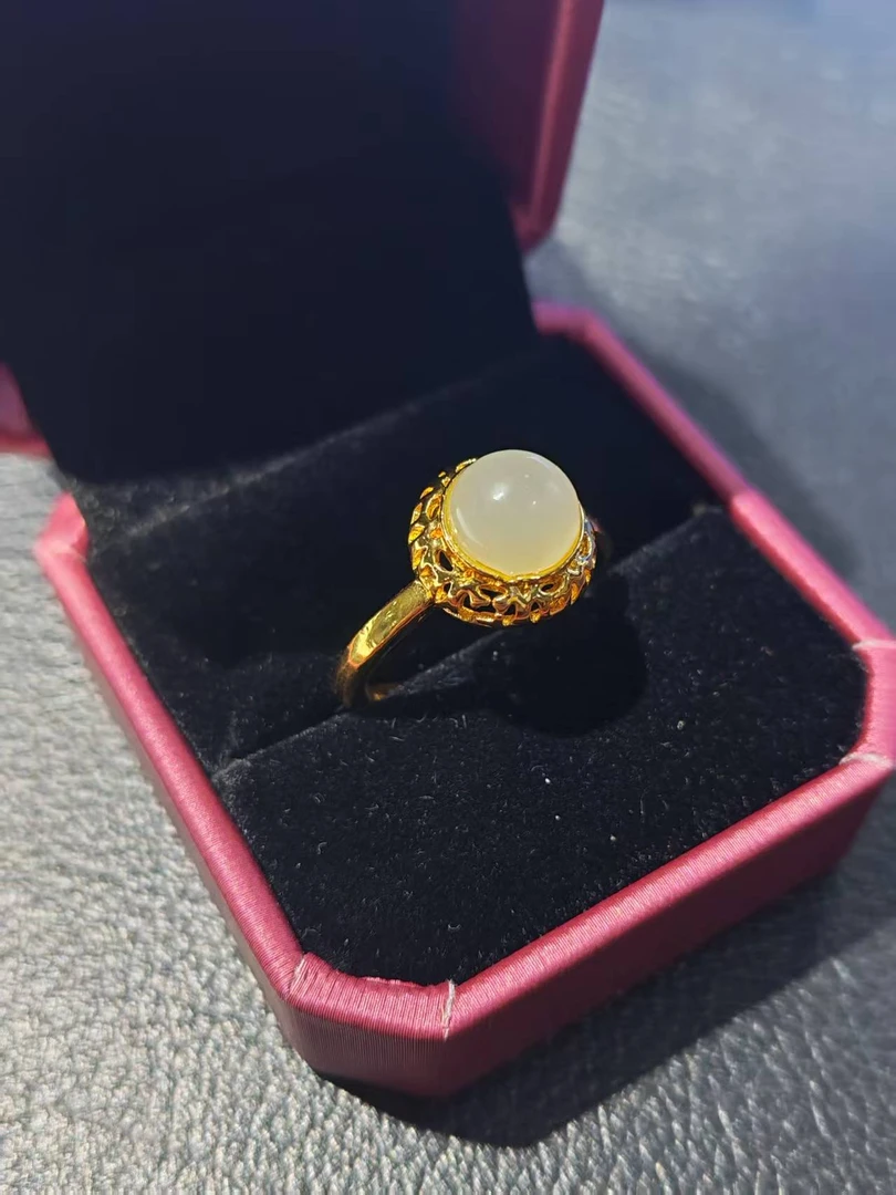 精美高端和田女士活口戒指多样性发一