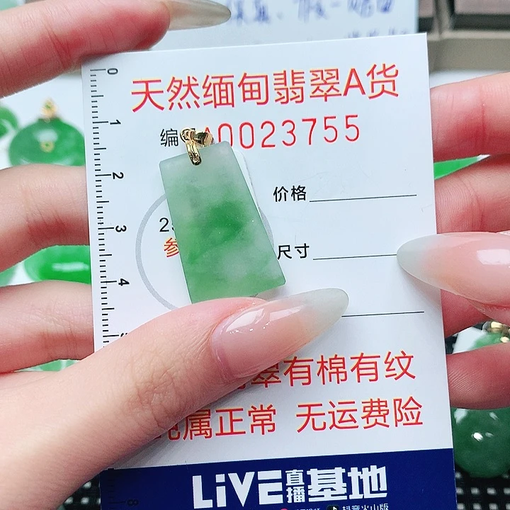 翡翠未镶嵌吊坠(不含链)11111111111