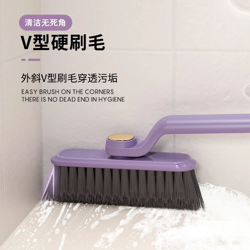 疆全优2只【新疆包邮】多功能旋转缝隙刷卫生间浴室污垢刷窗户墙角