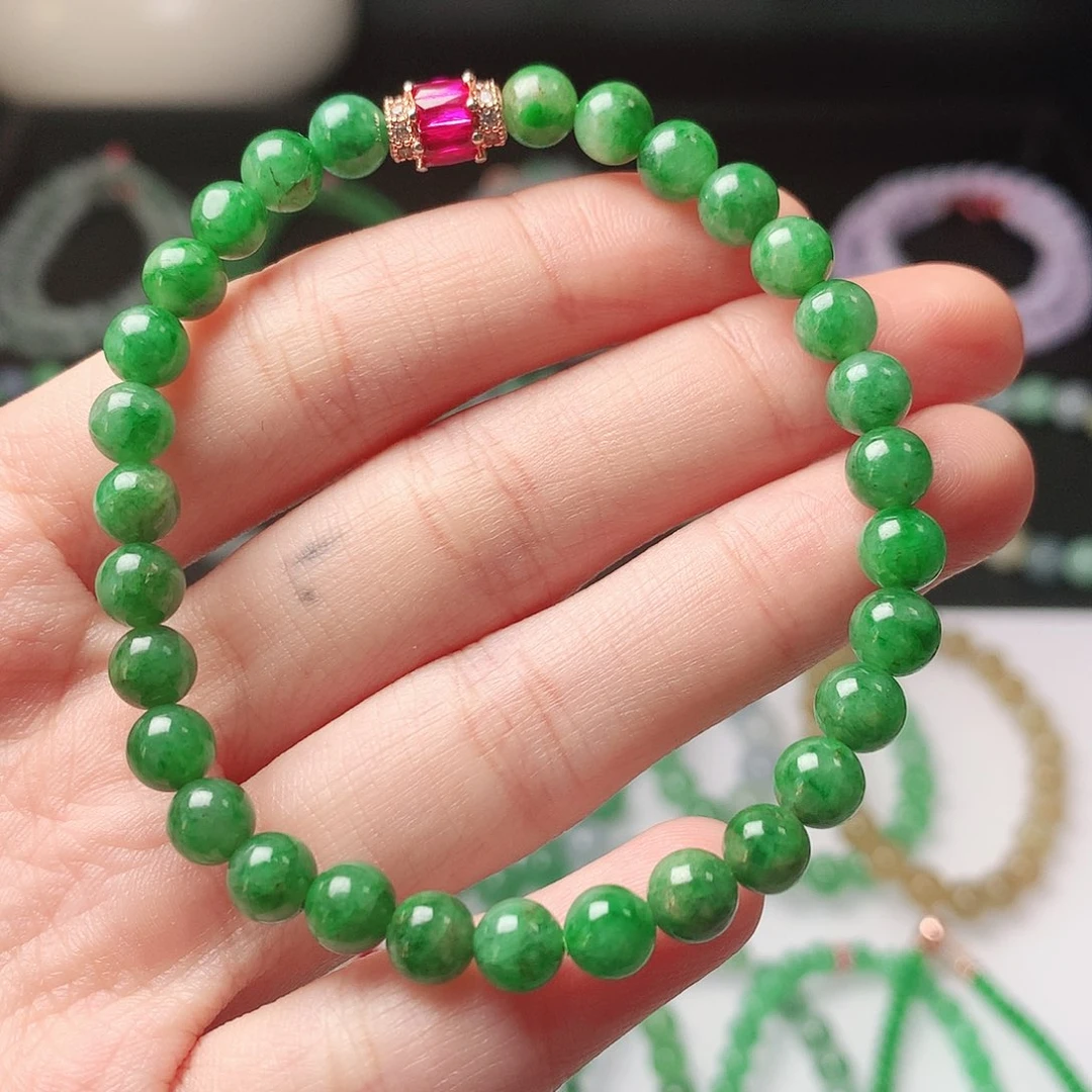 翡翠未镶嵌手链翡翠