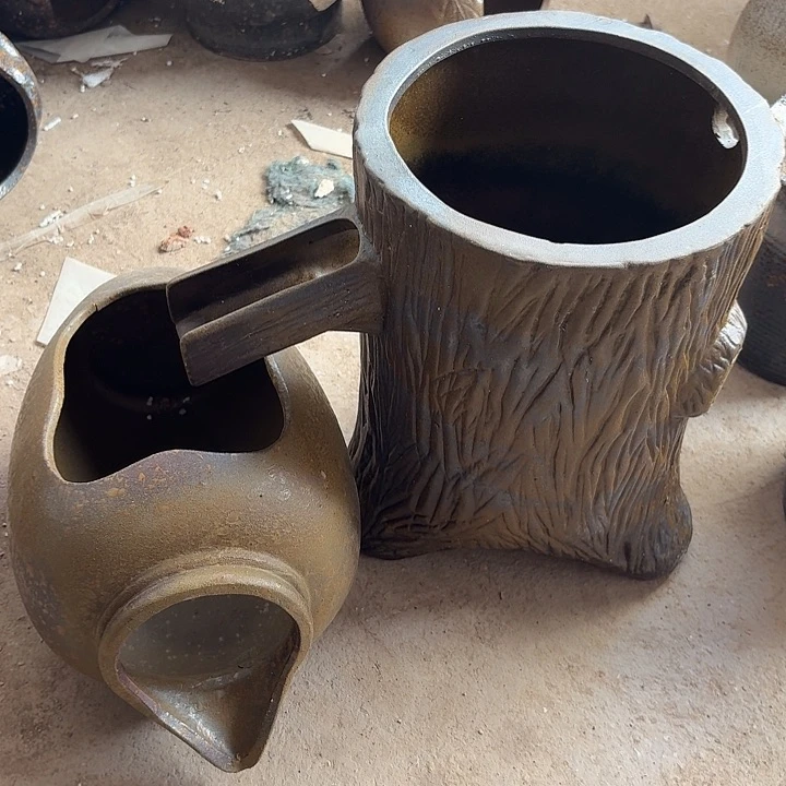 粗陶口径微瑕20/27，16/27/17进水口2.5厘米