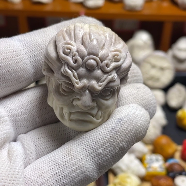 大****非金属皮质配饰鹿角雕刻不动