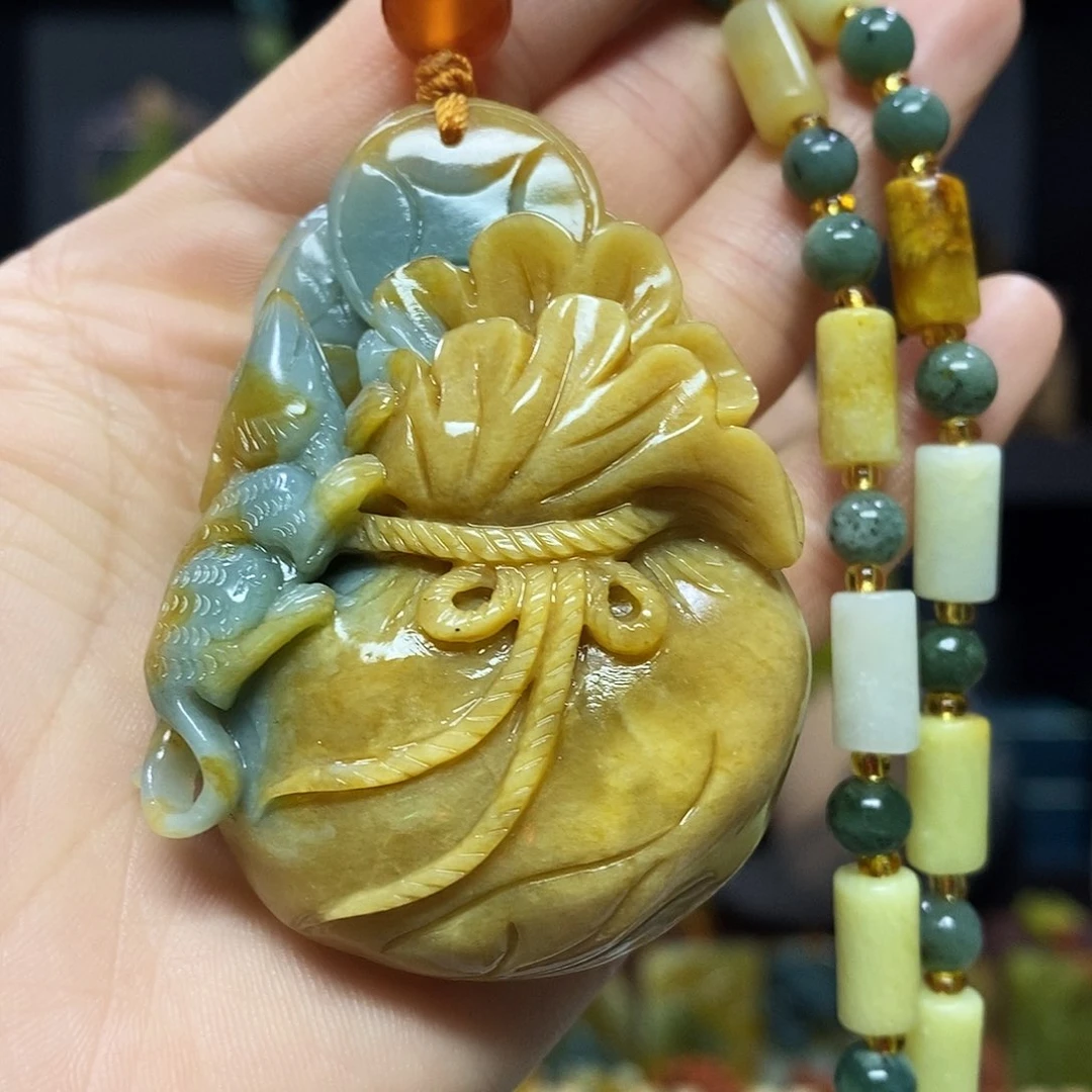 未镶嵌岫玉挂件挂件