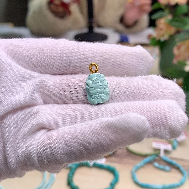 绿松石未镶嵌配饰