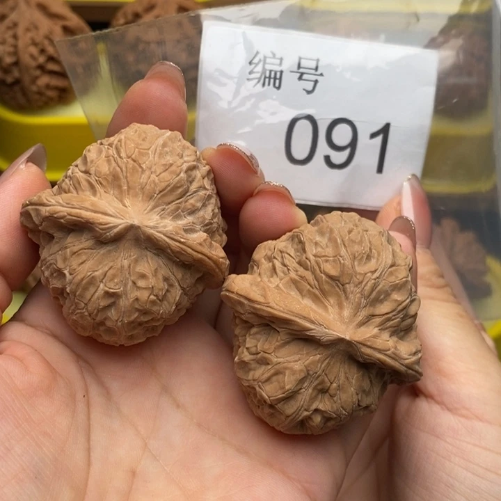 文玩核桃把件091南瓜4446尺