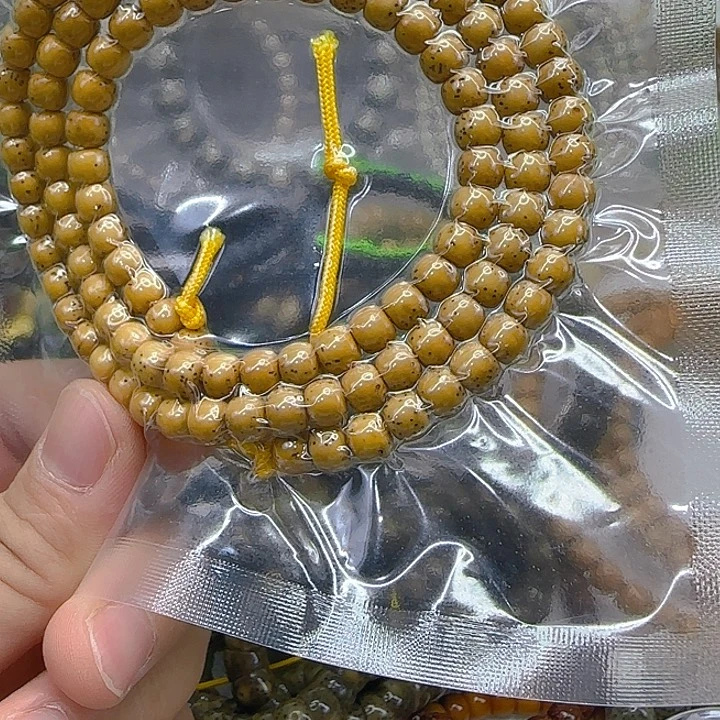 手串星月菩提164傲世黄星月菩提65-108河豚