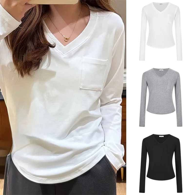 MosesQueen/魔西女王女显瘦显锁骨休闲百搭上衣白色短款修身上衣