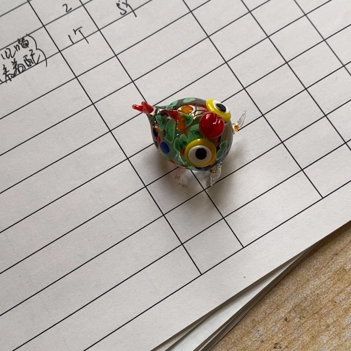 琉璃手工艺品小*花琉璃