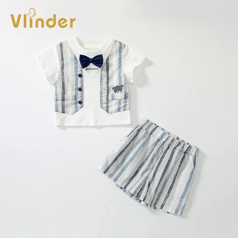 男童25年夏季a类儿童薄款新款套装绅士礼服上衣男宝宝短裤两件套