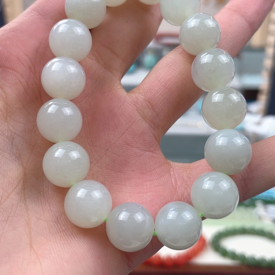 和田玉（糖玉）未镶嵌手链