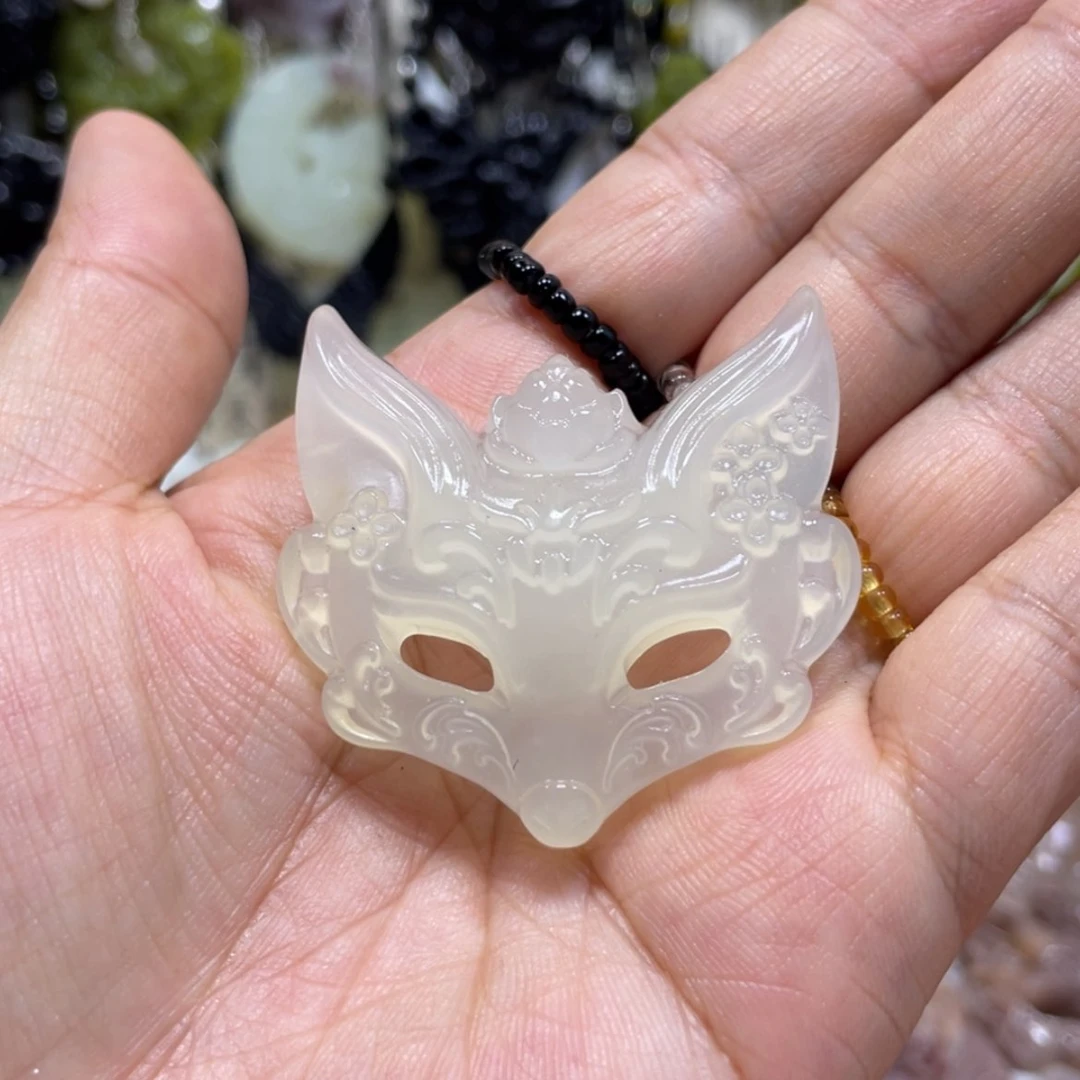 【闪购商品】岫玉颈饰未镶嵌99吊坠