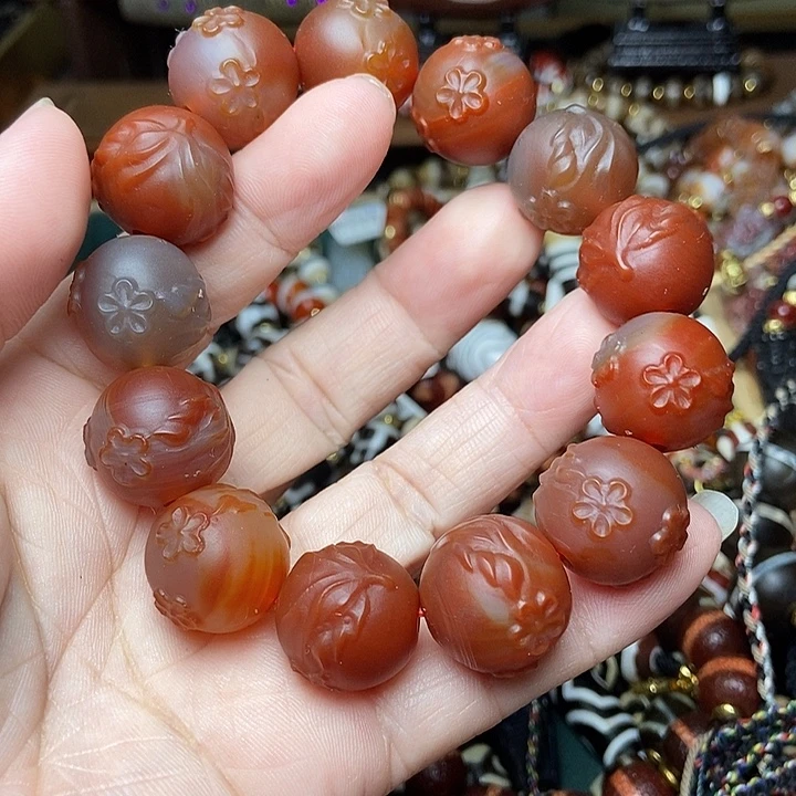 玛瑙/玉髓未镶嵌手链