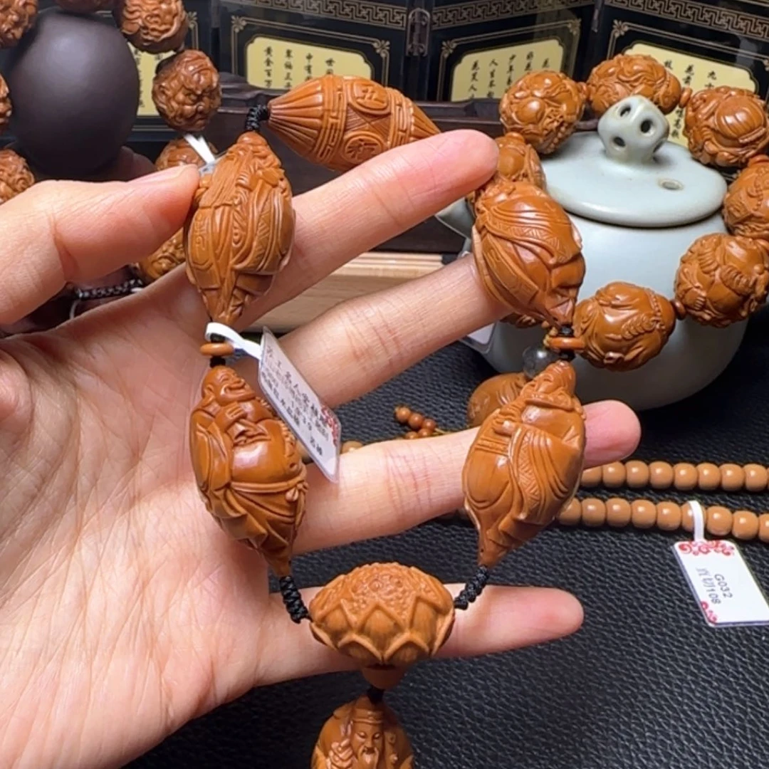 【闪购商品】橄榄核手串五福临门