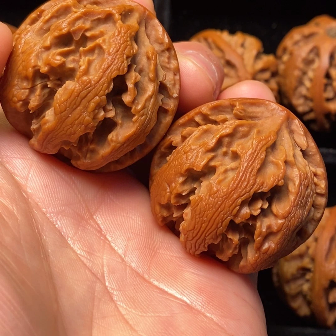 文玩核桃把件秦岭野生动物园