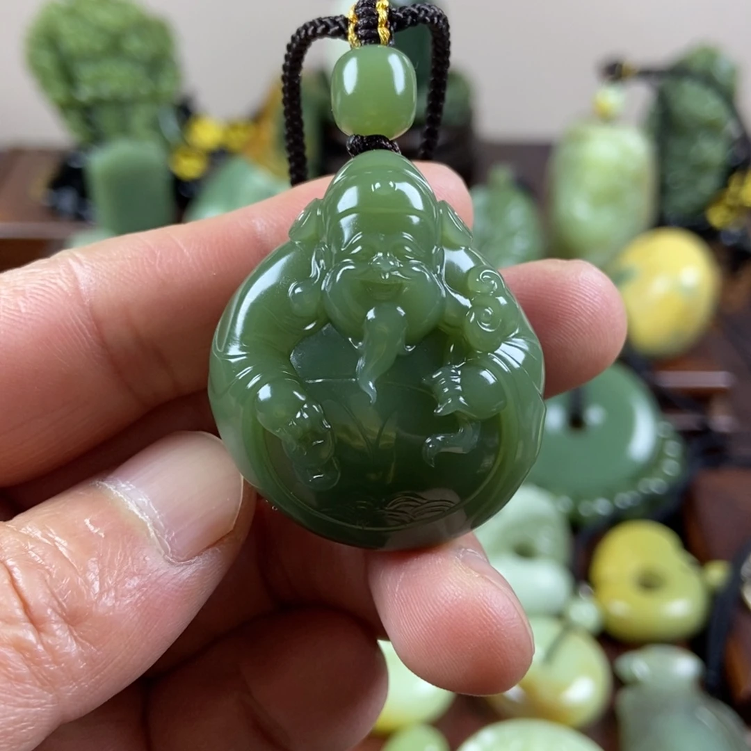 岫岩河磨玉（透闪石质玉）未镶嵌珠宝奇石