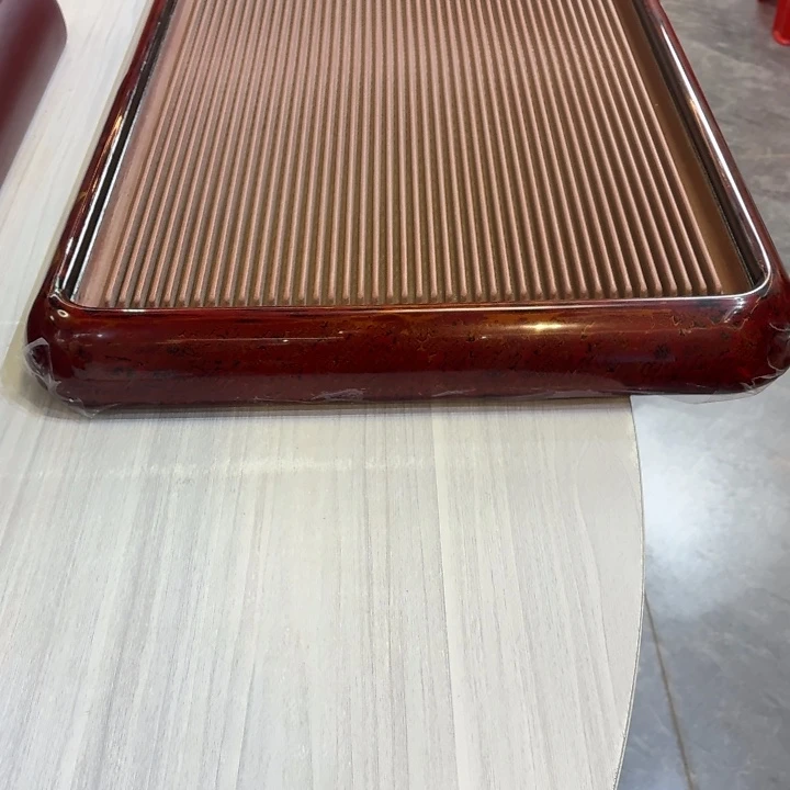 迎*酒大漆电木茶盘橙龙纹红黑金银杏80-47-6，266号