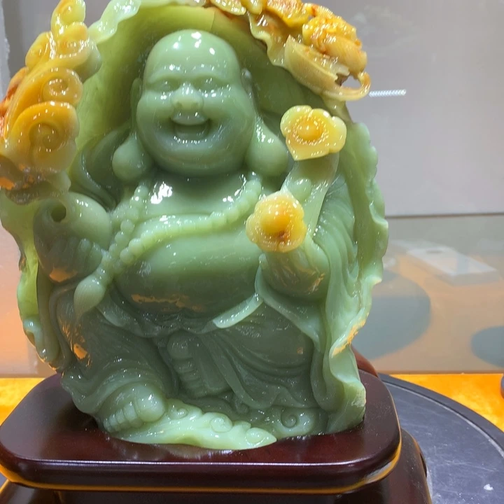 石材家居摆件笑口常开