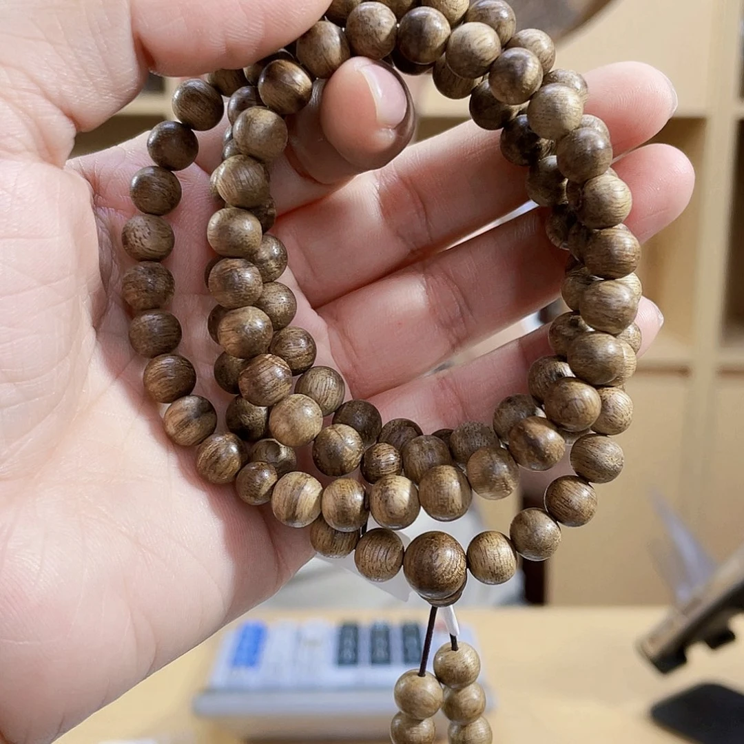 手串沉香菩萨棋圆珠长串0.7多样性发一