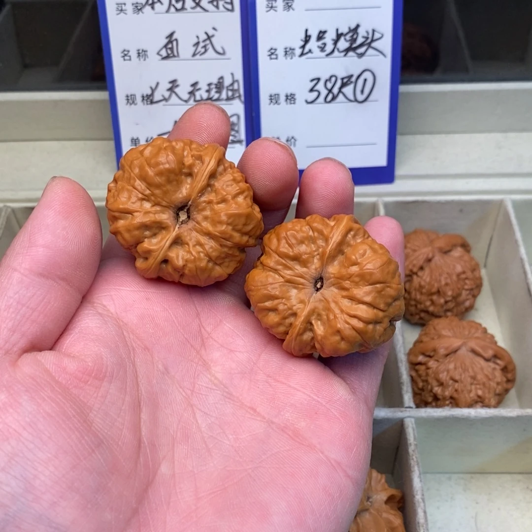 核桃蛤蟆头（38尺寸）有修