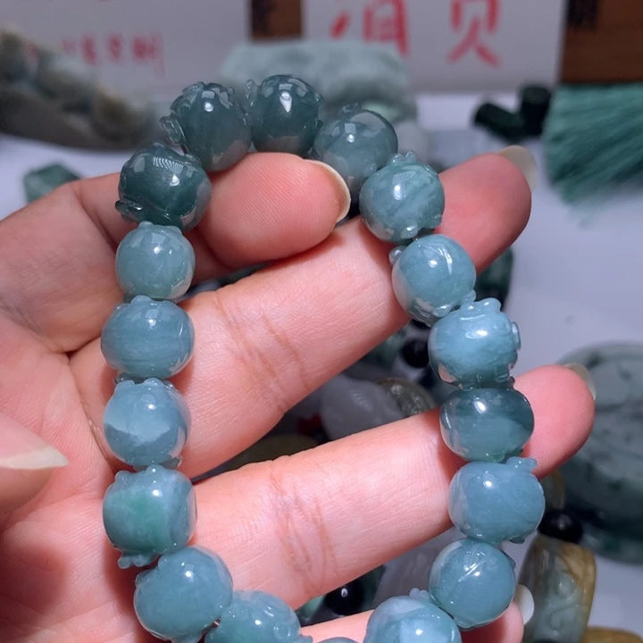 颈饰未镶嵌翡翠保真天然A货翡翠