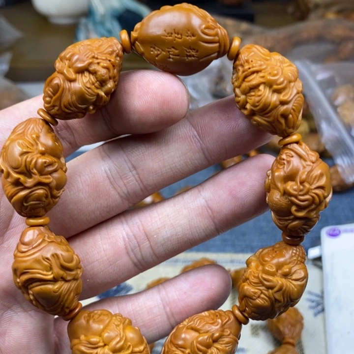 橄榄核手串/手链橄榄核雕工艺手串
