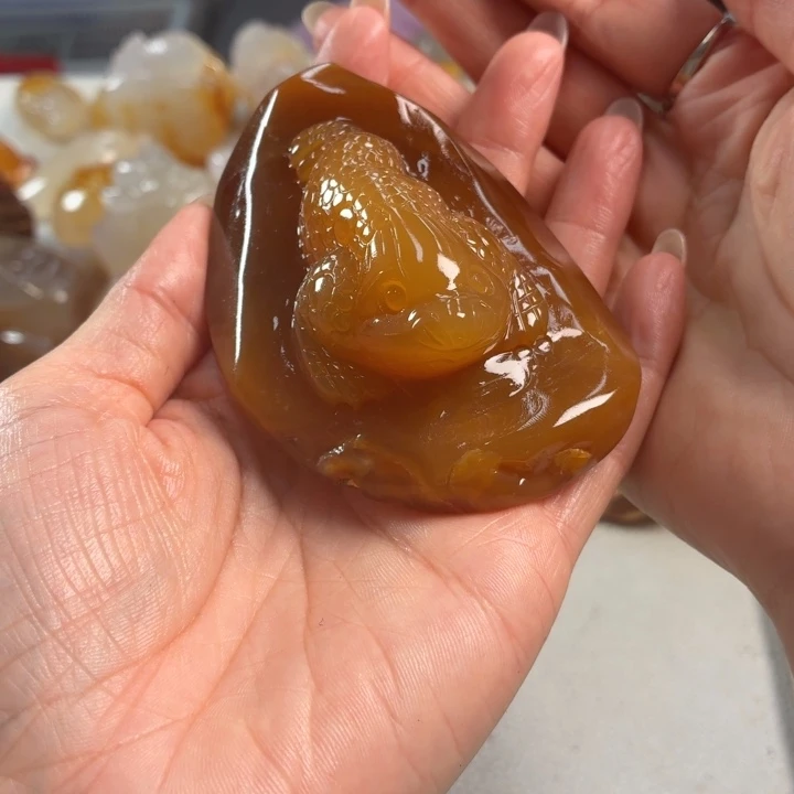 玛瑙/玉髓吊坠(不含链)未镶嵌
