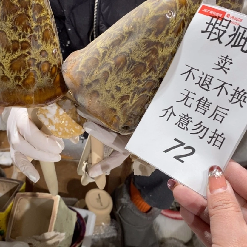 【闪购商品】摆件孙**意陶瓷摆件瑕疵特卖