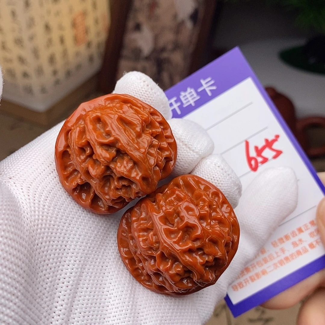 把件文玩核桃36苹果园655