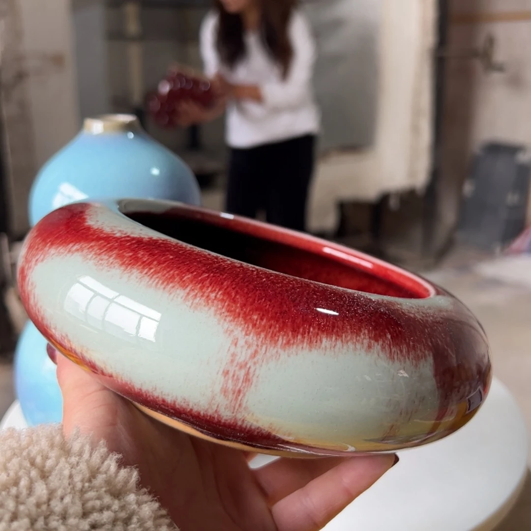 摆件郑家钧窑摆件