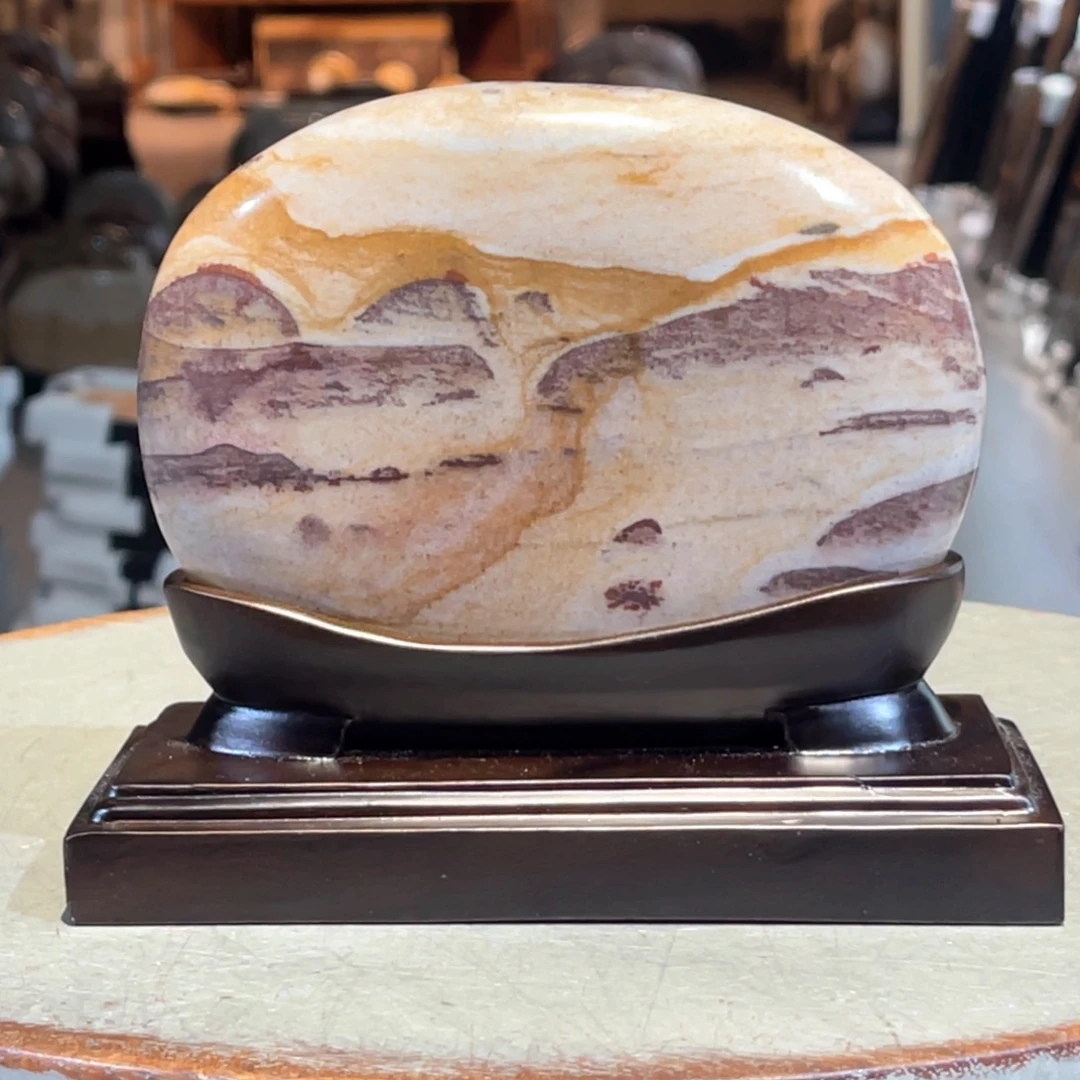 彩石三峡清江画面石17/14/2