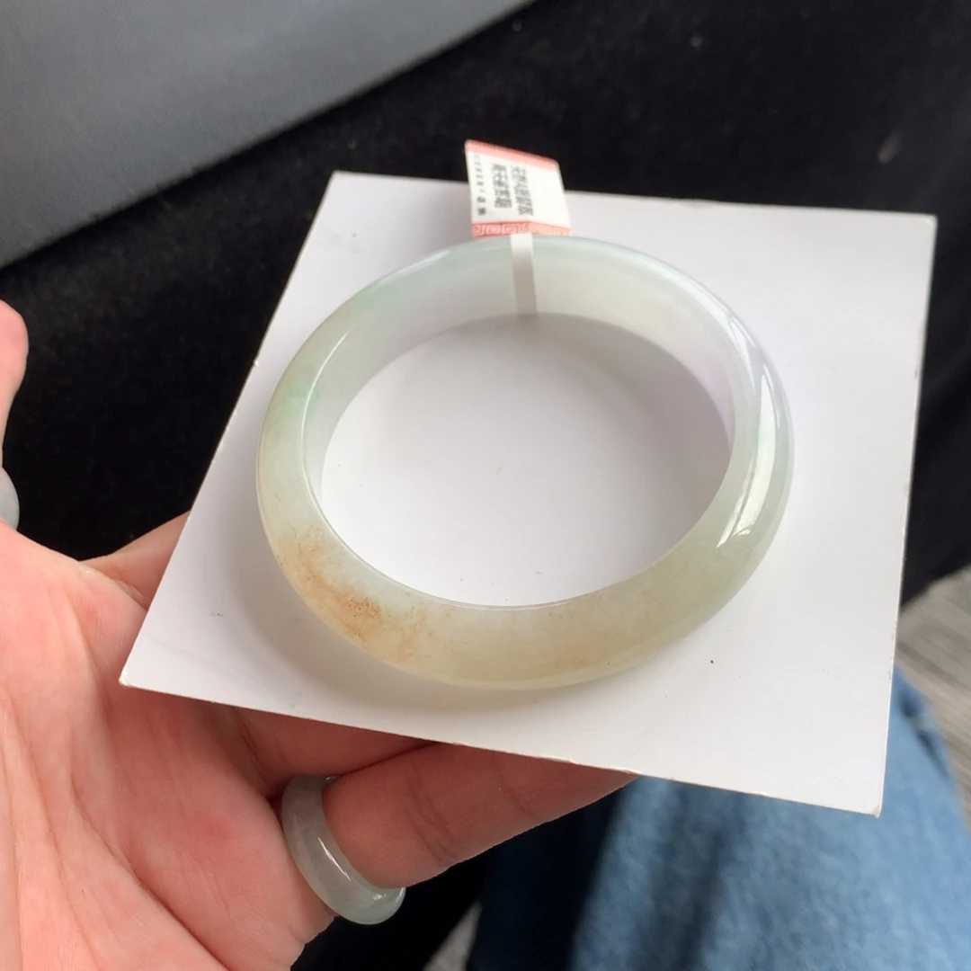 翡翠未镶嵌手镯41号56.5