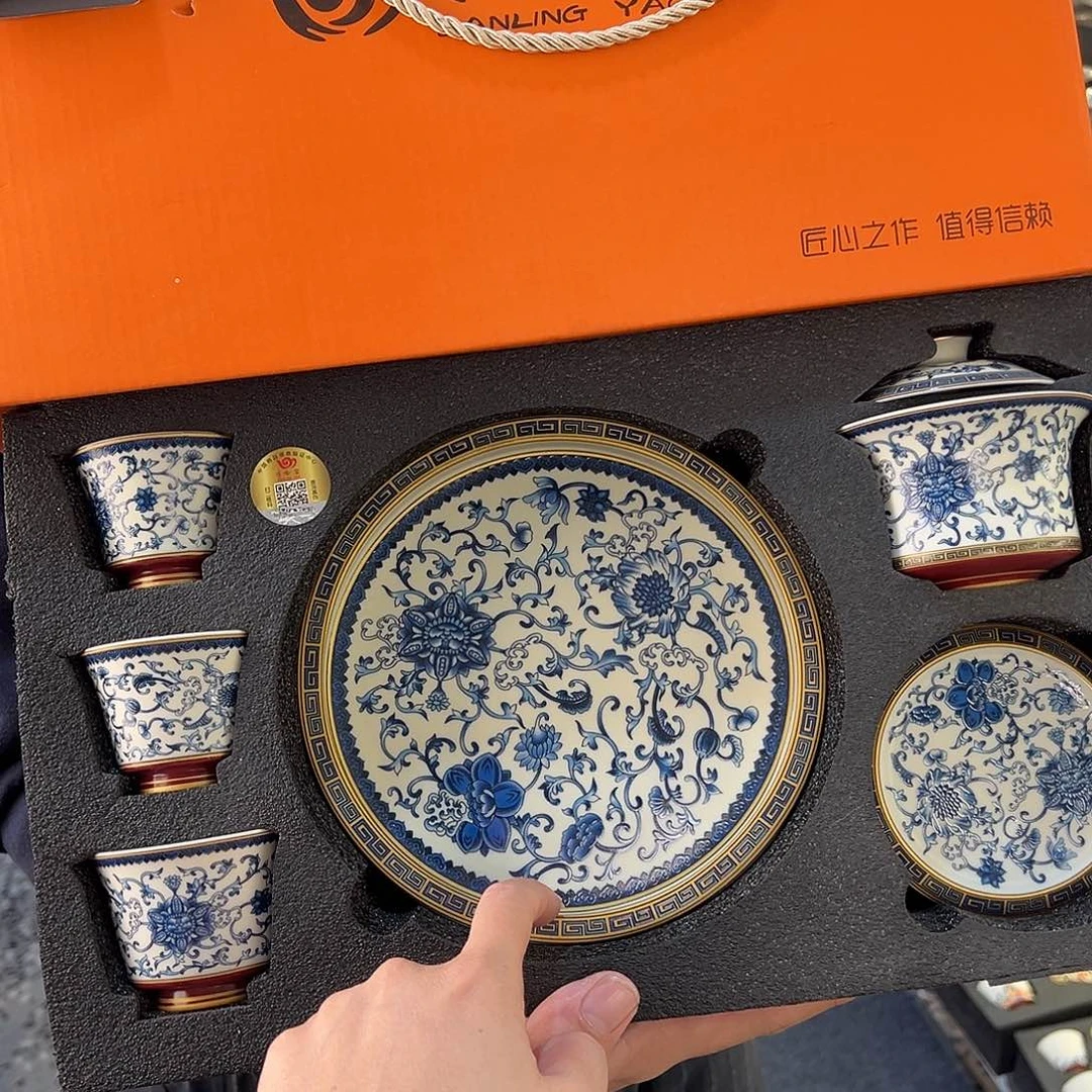 盖碗很漂亮我很喜欢