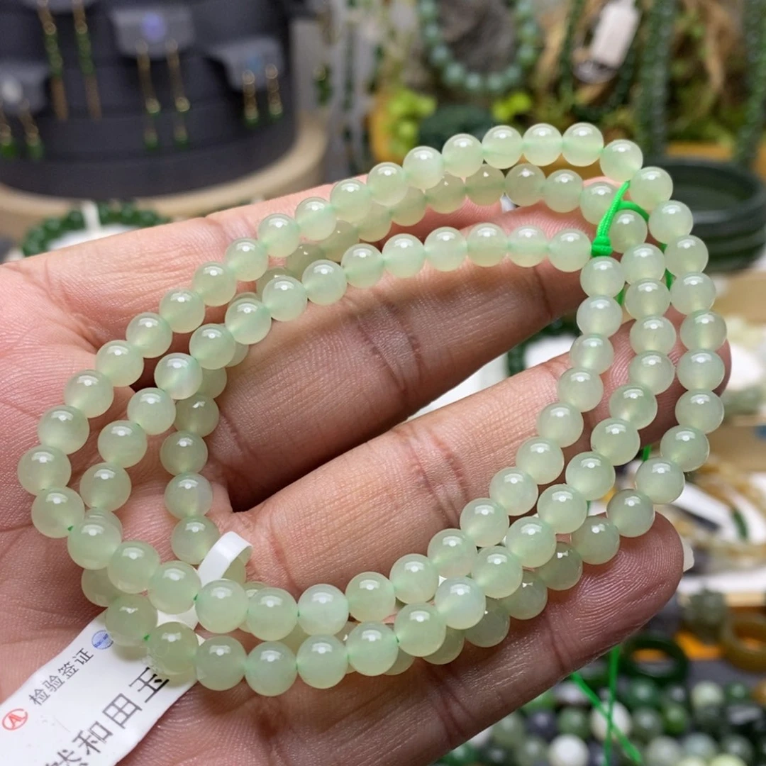 和田玉颈饰未镶嵌61