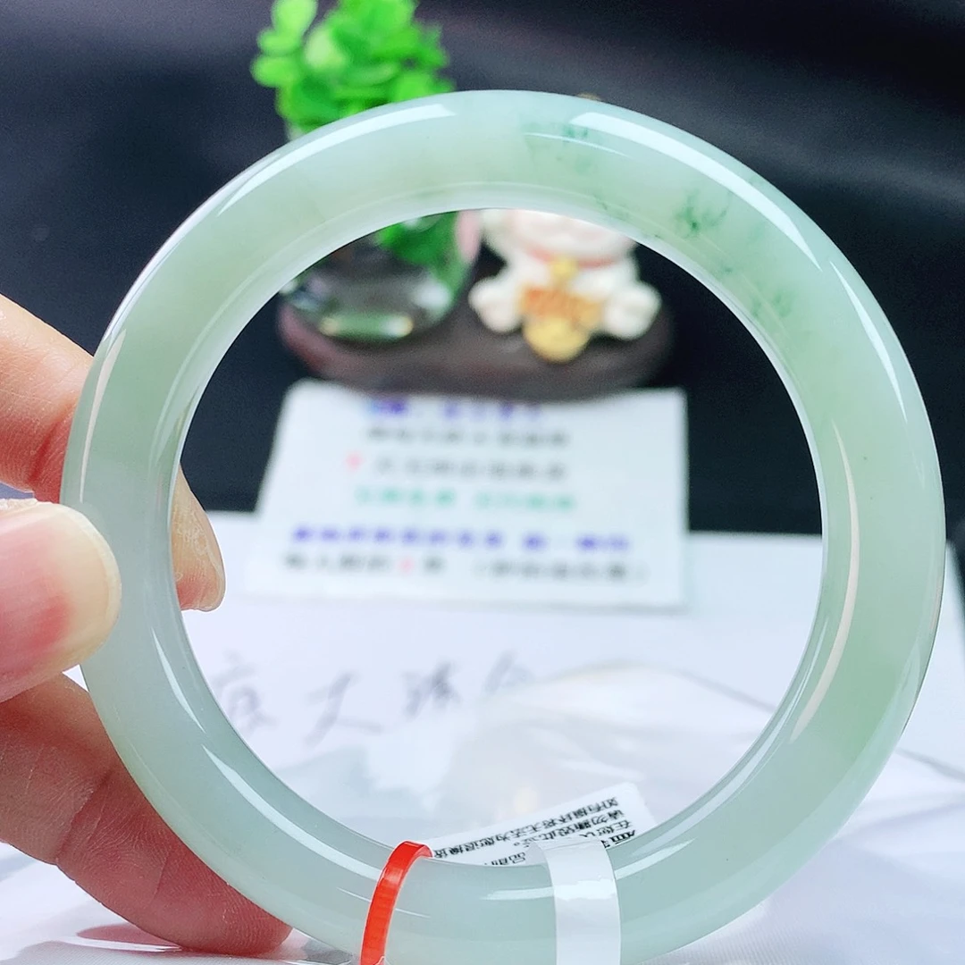 未镶嵌手镯翡翠56圆