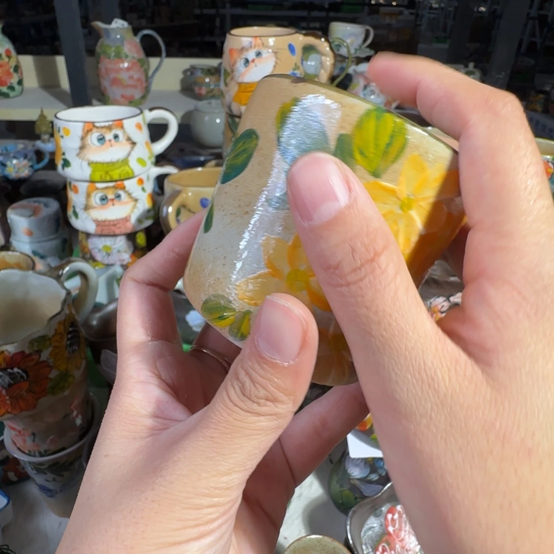 紫砂景德镇手工陶瓷釉下彩正品9