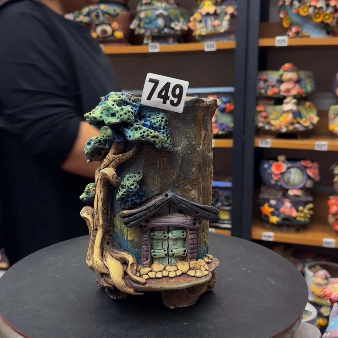 【闪购商品】粗陶手捏