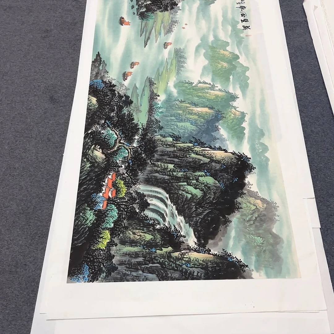 国画D国画作品单幅任发