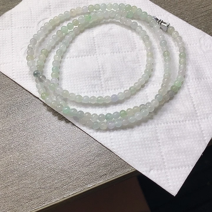 翡翠未镶嵌颈饰卡3.8