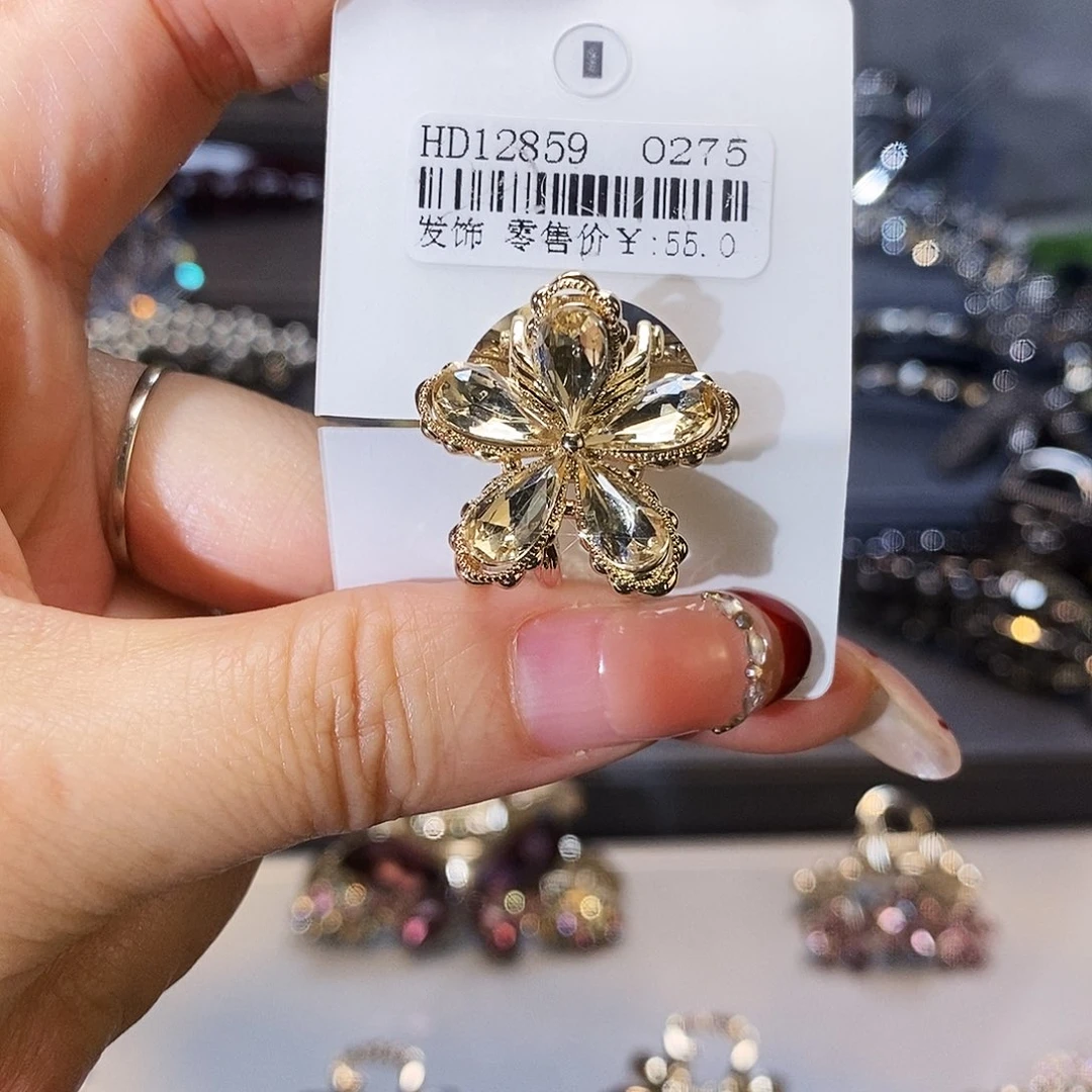 皮质铁合金流海夹