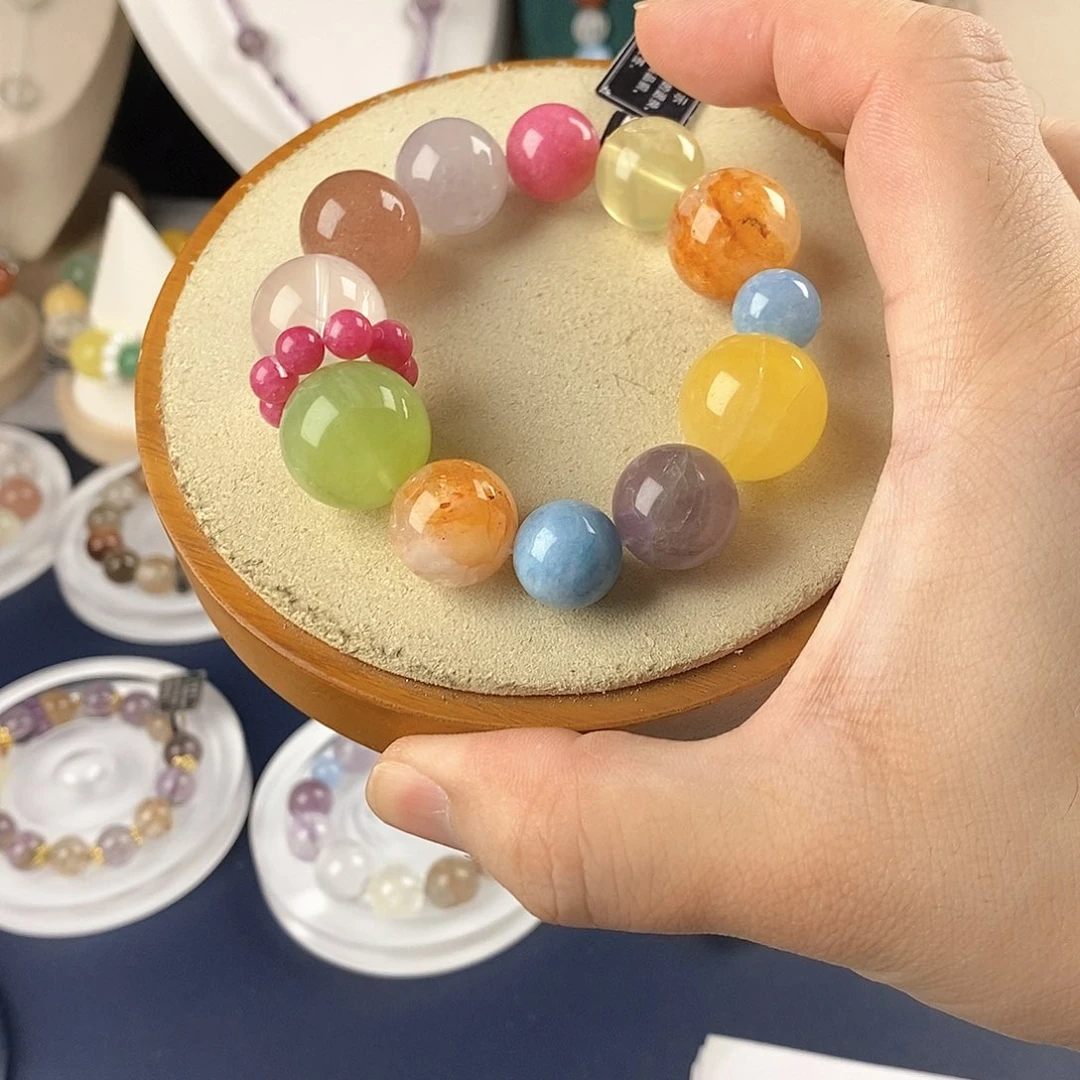 银S925镶嵌手链水晶