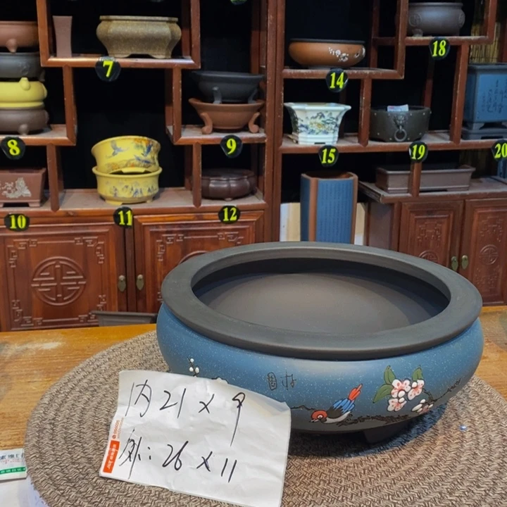 紫砂花盆紫砂艺术