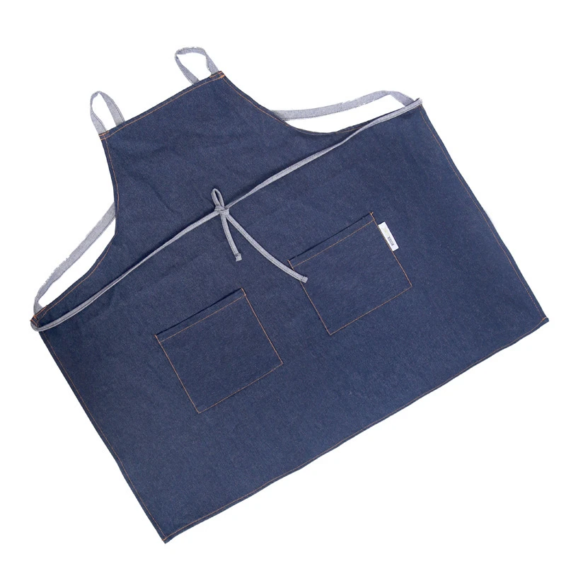 家居牛仔围裙H形透气