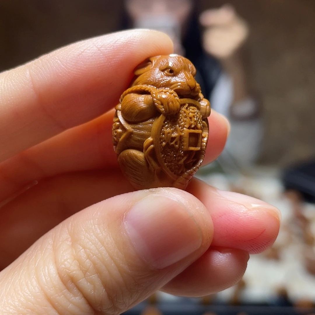 橄榄核手串/手链橄榄核 鼠来宝